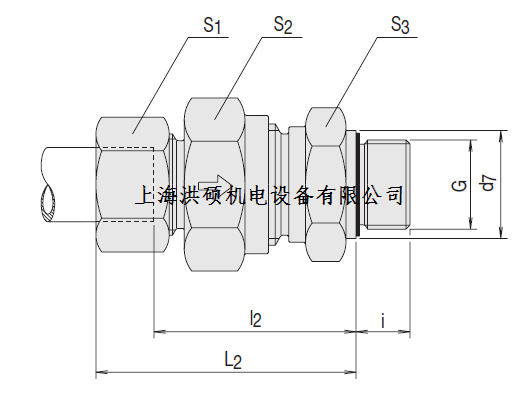 EMB端直通接頭