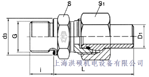 EMB端直通接頭